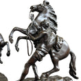 Load image into Gallery viewer, A fine pair of late 19th century bronze Marley Horses, after Guillame Cousteau (1677-1746)
