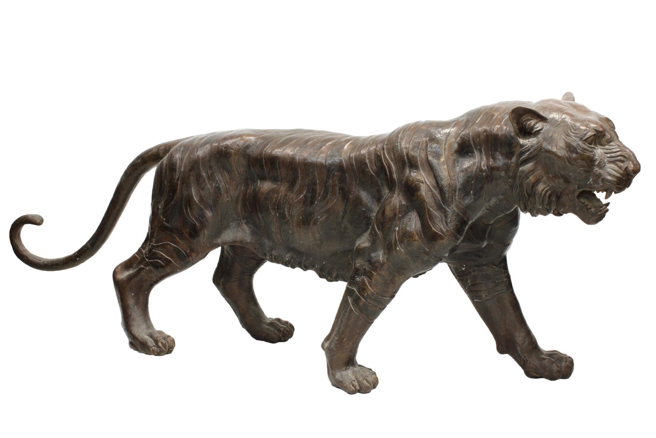 Large-Scale Meiji Period Bronze Tiger